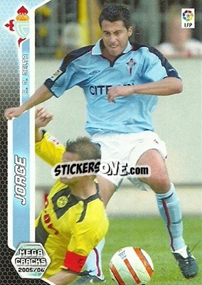 Sticker Jorge - Liga 2005-2006. Megacracks n. 119 - Panini