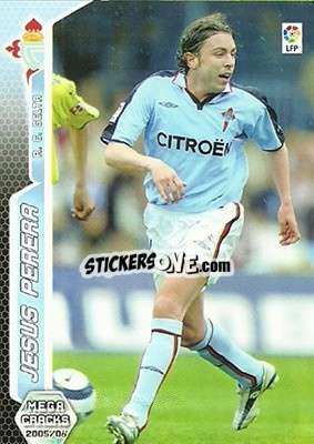 Cromo Jesus Perera - Liga 2005-2006. Megacracks - Panini