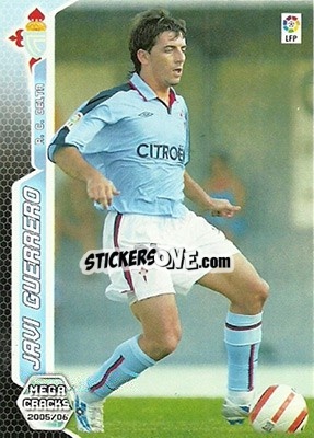 Sticker Javi Guerrero - Liga 2005-2006. Megacracks n. 125 - Panini