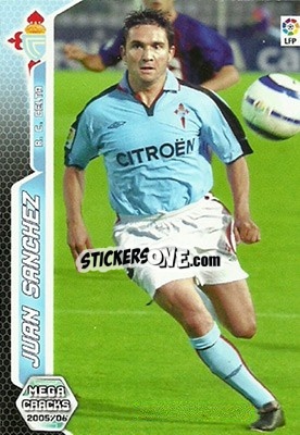 Sticker Juan Sanchez - Liga 2005-2006. Megacracks - Panini