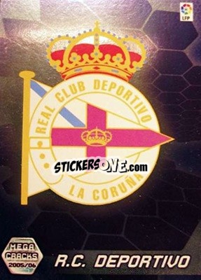 Figurina Escudo - Liga 2005-2006. Megacracks - Panini