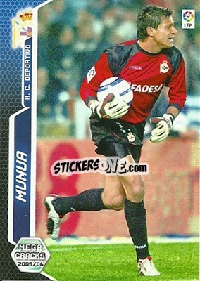 Sticker Munua - Liga 2005-2006. Megacracks n. 128 - Panini