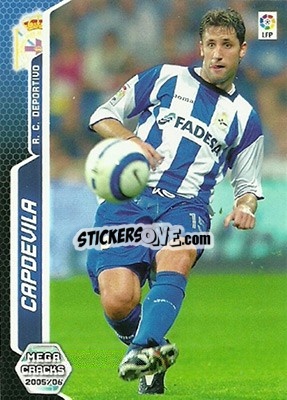 Sticker Capdevila - Liga 2005-2006. Megacracks - Panini