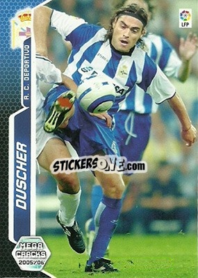 Sticker Duscher - Liga 2005-2006. Megacracks n. 136 - Panini