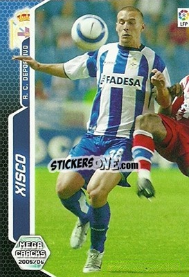 Sticker Xisco - Liga 2005-2006. Megacracks n. 141 - Panini