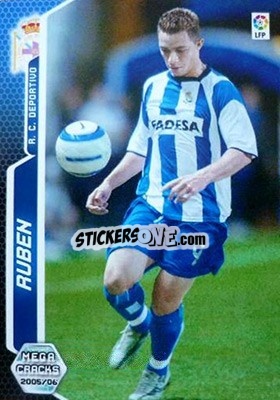 Sticker Ruben - Liga 2005-2006. Megacracks n. 141bis - Panini