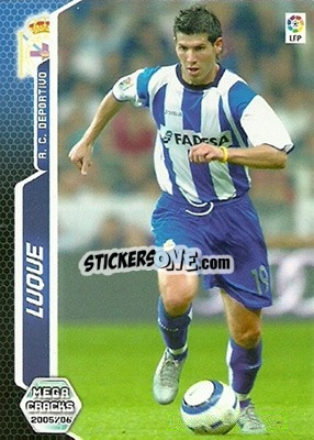 Cromo Luque - Liga 2005-2006. Megacracks - Panini