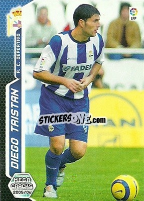 Sticker Diego Tristan - Liga 2005-2006. Megacracks n. 143 - Panini