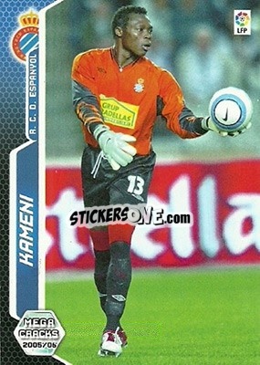 Sticker Kameni - Liga 2005-2006. Megacracks n. 146 - Panini