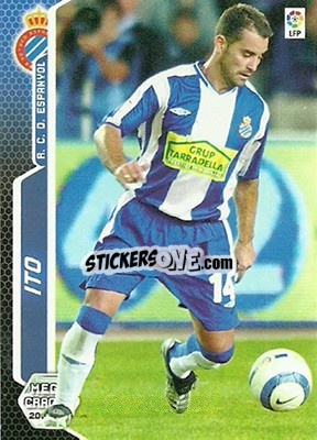 Figurina Ito - Liga 2005-2006. Megacracks n. 153 - Panini