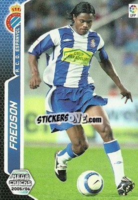 Sticker Fredson - Liga 2005-2006. Megacracks - Panini