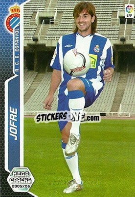 Sticker Jofre - Liga 2005-2006. Megacracks - Panini
