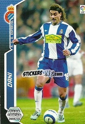 Sticker Dani - Liga 2005-2006. Megacracks n. 160 - Panini