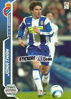 Figurina Jonathan - Liga 2005-2006. Megacracks n. 162 - Panini