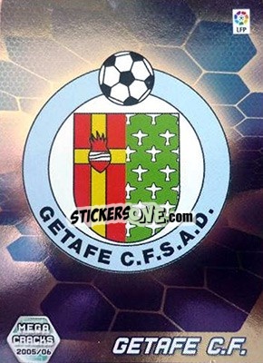 Sticker Escudo - Liga 2005-2006. Megacracks - Panini