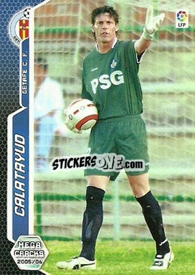 Sticker Calatayud - Liga 2005-2006. Megacracks - Panini