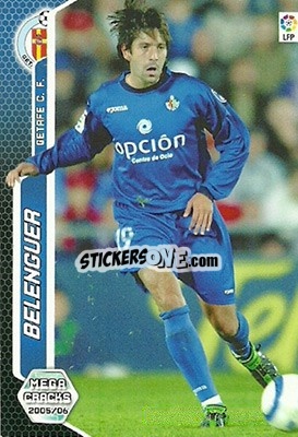 Sticker Belenguer - Liga 2005-2006. Megacracks - Panini
