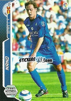 Cromo Nano - Liga 2005-2006. Megacracks - Panini