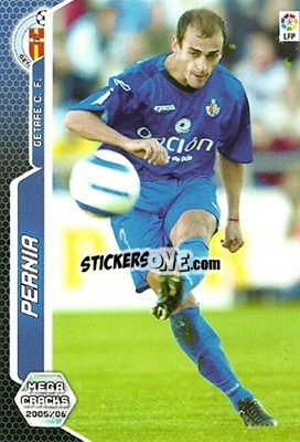 Cromo Pernia - Liga 2005-2006. Megacracks - Panini