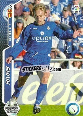 Sticker Rivas - Liga 2005-2006. Megacracks n. 171 - Panini