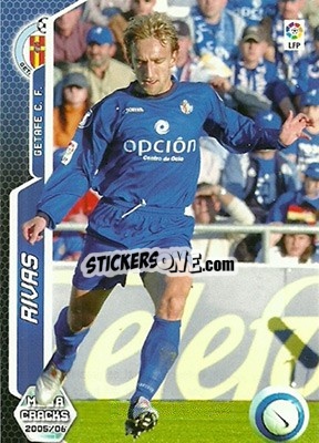 Sticker Rivas - Liga 2005-2006. Megacracks - Panini