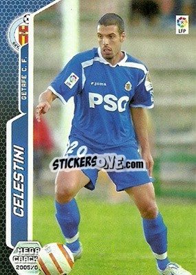 Sticker Celestini - Liga 2005-2006. Megacracks n. 172 - Panini