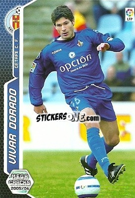 Sticker Vivar Dorado - Liga 2005-2006. Megacracks n. 174 - Panini