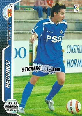 Cromo Redondo - Liga 2005-2006. Megacracks - Panini