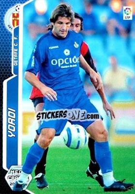 Sticker Yordi - Liga 2005-2006. Megacracks - Panini