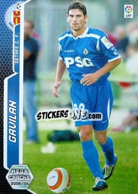 Sticker Gavilan - Liga 2005-2006. Megacracks - Panini