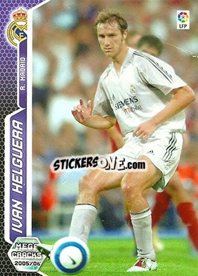 Sticker Ivan Helguera - Liga 2005-2006. Megacracks n. 184 - Panini