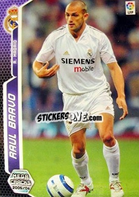 Sticker Raul Bravo - Liga 2005-2006. Megacracks n. 188 - Panini