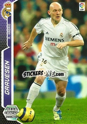 Sticker Gravesen - Liga 2005-2006. Megacracks - Panini