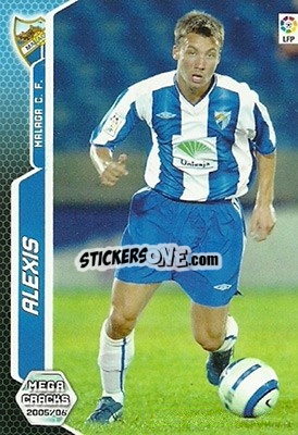 Sticker Alexis - Liga 2005-2006. Megacracks n. 202 - Panini