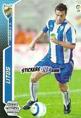 Sticker Litos - Liga 2005-2006. Megacracks n. 205 - Panini