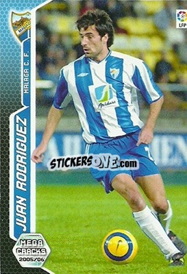 Sticker Juan Rodriguez - Liga 2005-2006. Megacracks - Panini