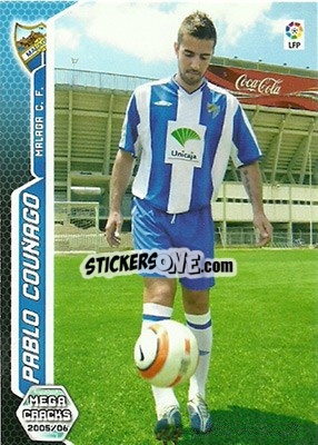 Figurina Pablo Couñago - Liga 2005-2006. Megacracks - Panini