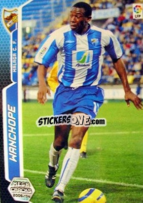 Sticker Wanchope - Liga 2005-2006. Megacracks n. 216 - Panini