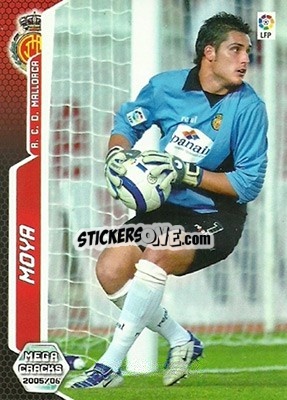 Sticker Moya - Liga 2005-2006. Megacracks - Panini