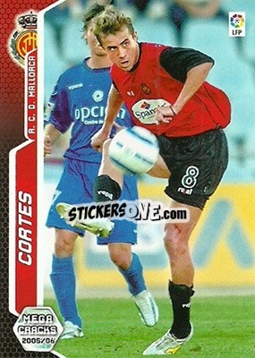Sticker Cortes - Liga 2005-2006. Megacracks - Panini