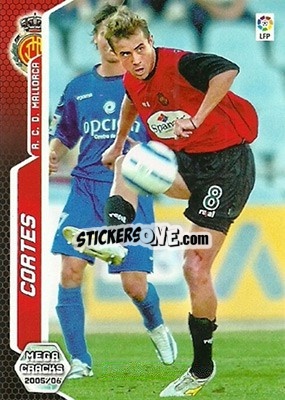 Figurina Cortes - Liga 2005-2006. Megacracks - Panini