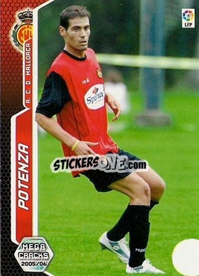 Figurina Potenza - Liga 2005-2006. Megacracks - Panini