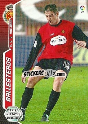 Sticker Ballesteros - Liga 2005-2006. Megacracks - Panini
