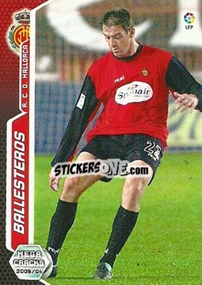 Cromo Ballesteros - Liga 2005-2006. Megacracks - Panini