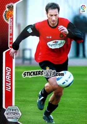 Sticker Iuliano - Liga 2005-2006. Megacracks n. 222 - Panini