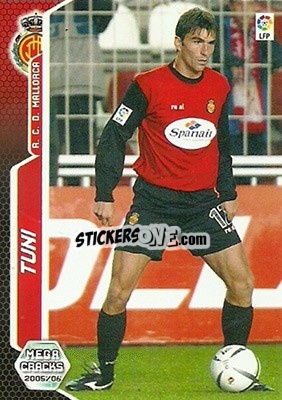 Sticker Tuni - Liga 2005-2006. Megacracks n. 229 - Panini