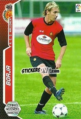 Sticker Borja - Liga 2005-2006. Megacracks - Panini