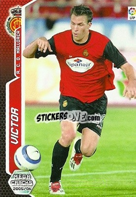 Sticker Victor - Liga 2005-2006. Megacracks n. 234 - Panini