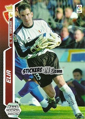 Sticker Elia - Liga 2005-2006. Megacracks n. 237 - Panini