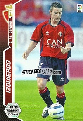 Figurina Izquierdo - Liga 2005-2006. Megacracks - Panini